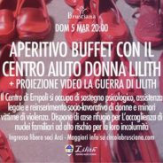 Aperitivo Buffet con il Centro Aiuto Donna Lilith